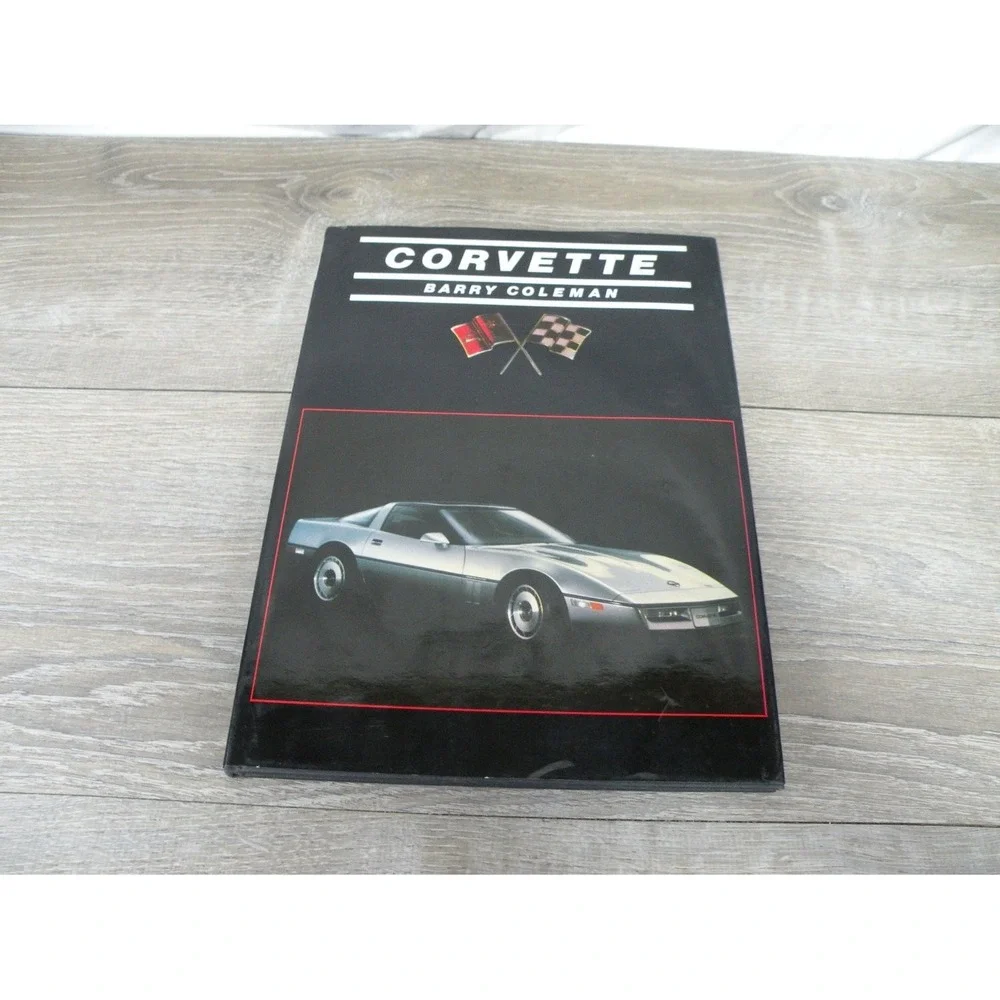 Barry Coleman Corvette Hardcover 1950s Vehicle Full-color 1983 Reproduction